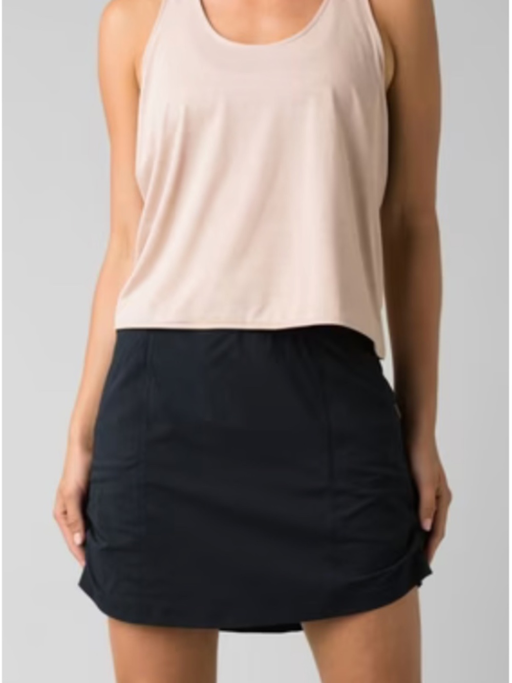 prAna Women's Arch Skort in Navy Blue